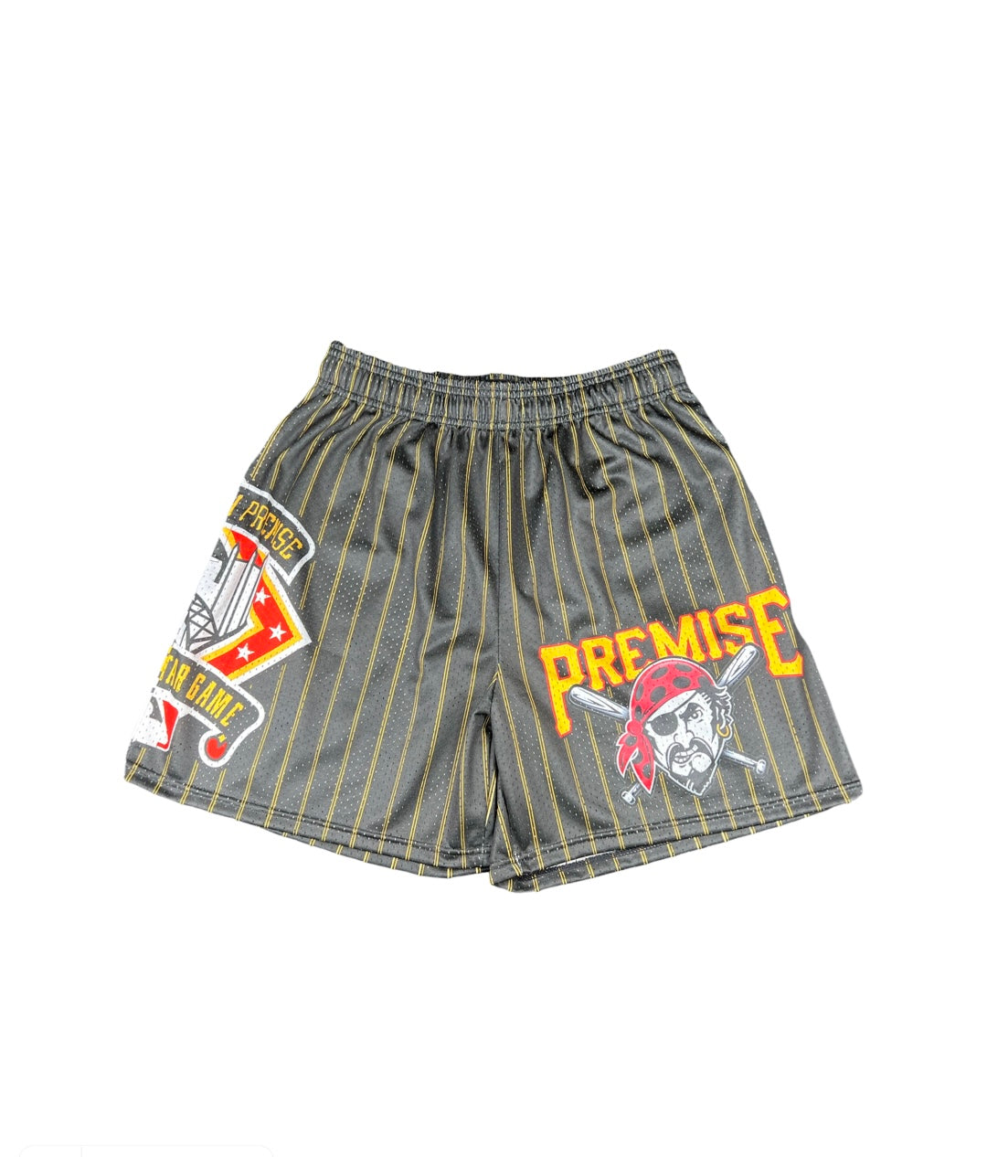 Shop Pro Standard Pittsburgh Pirates Mesh Shorts LPP333041-BLK black